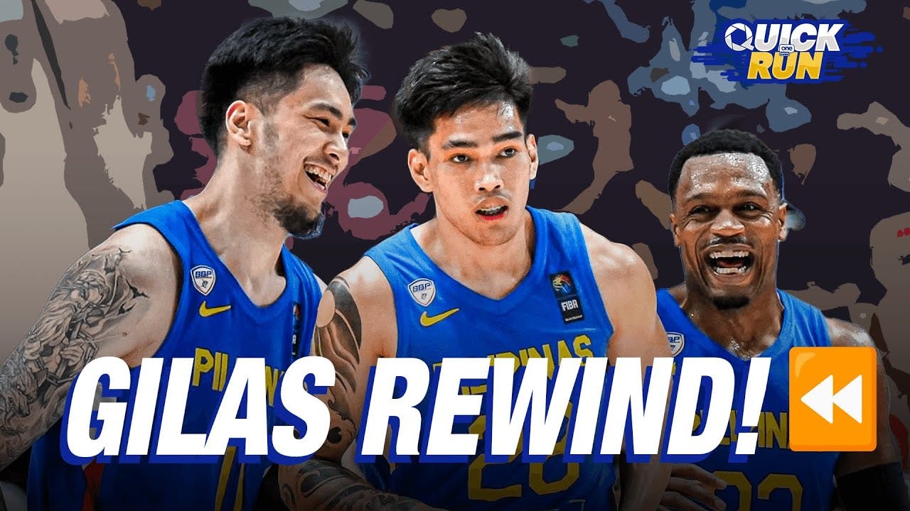 Look back at Gilas Pilipinas in Window 1 of 2025 FIBA Asia Cup Qualifiers | OS Quick Run